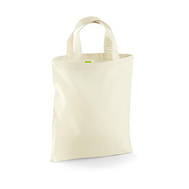 Westford Mill Mini Bag for Life, Natural, One Size bedrucken, Art.-Nr. 696280080