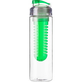Trinkflasche aus Kunststoff Aureliano – Limettengrün bedrucken, Art.-Nr. 019999999_7307
