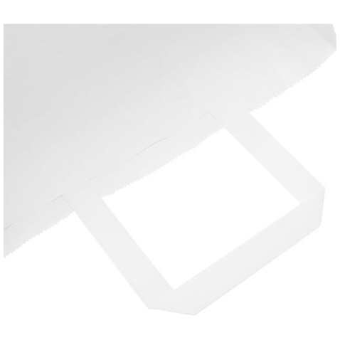 Kraftpapiertasche 80-90 g/m² mit flachen Griffen – 25 × 11 × 31 cm, weiss bedrucken, Art.-Nr. 1PQ00301 Kraftpapiertasche 80-90 g/m² mit flachen Griffen – 25 × 11 × 31 cm, weiss bedrucken, Art.-Nr. 1PQ00301
