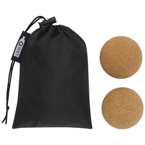 Trikona Kork Yoga Ball 2er Set, natural bedrucken, Art.-Nr. 12703406 Trikona Kork Yoga Ball 2er Set, natural bedrucken, Art.-Nr. 12703406
