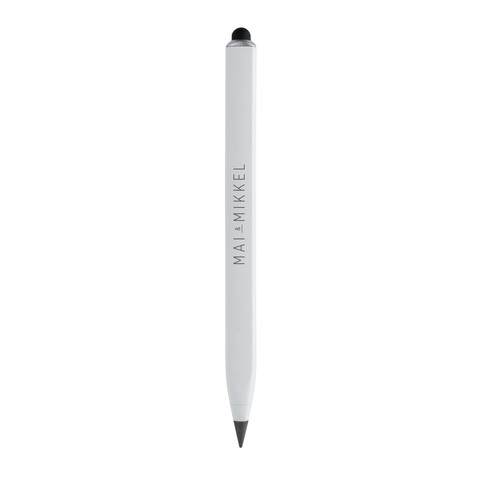 Eon Infinity Multitasking Stift aus RCS recycelt. Aluminium weiß bedrucken, Art.-Nr. P221.013 Eon Infinity Multitasking Stift aus RCS recycelt. Aluminium weiß bedrucken, Art.-Nr. P221.013