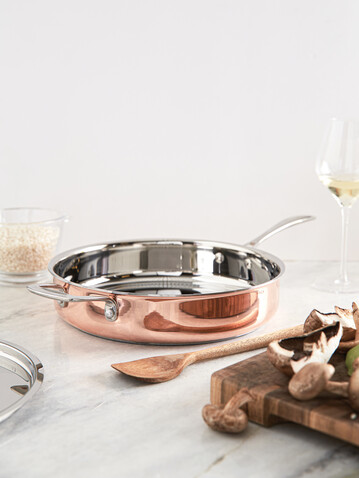 VINGA Baron Kupfer-Sautierpfanne braun bedrucken, Art.-Nr. 21200