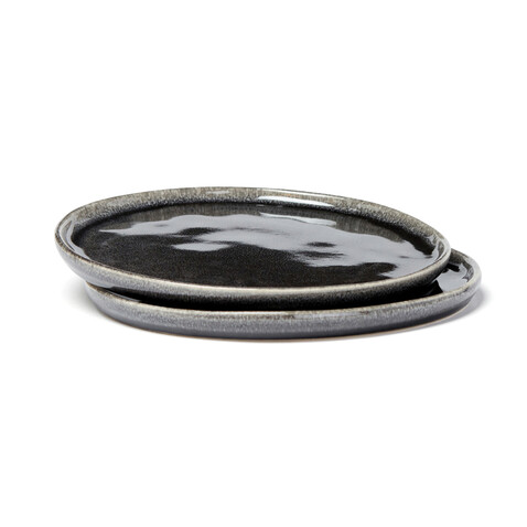 Nomimono 26,5cm Teller, 2er-Set schwarz bedrucken, Art.-Nr. 3663 Nomimono 26,5cm Teller, 2er-Set schwarz bedrucken, Art.-Nr. 3663