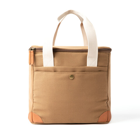 Sloane RPET Kühltasche braun bedrucken, Art.-Nr. 560161 Sloane RPET Kühltasche braun bedrucken, Art.-Nr. 560161
