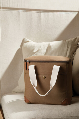 Sloane RPET Kühltasche braun bedrucken, Art.-Nr. 560161 Sloane RPET Kühltasche braun bedrucken, Art.-Nr. 560161