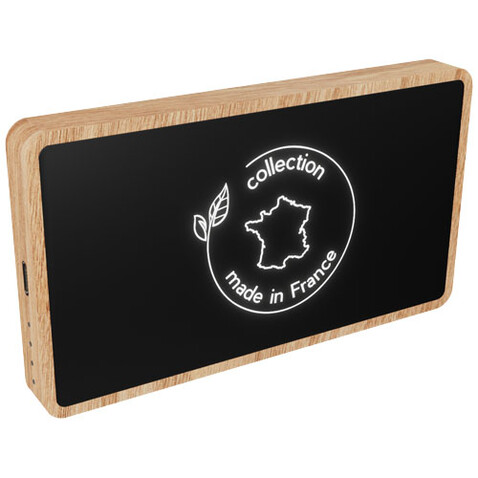 SCX.design P34 kabellose Powerbank aus Holz 5000 mAh, hellbraun bedrucken, Art.-Nr. 1PX12570 SCX.design P34 kabellose Powerbank aus Holz 5000 mAh, hellbraun bedrucken, Art.-Nr. 1PX12570
