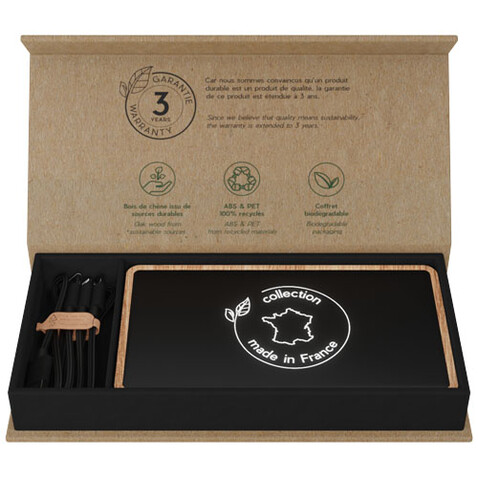 SCX.design P34 kabellose Powerbank aus Holz 5000 mAh, hellbraun bedrucken, Art.-Nr. 1PX12570 SCX.design P34 kabellose Powerbank aus Holz 5000 mAh, hellbraun bedrucken, Art.-Nr. 1PX12570