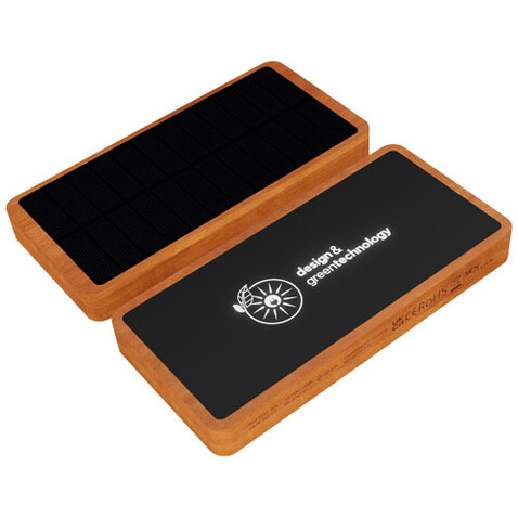 SCX.design P32 Solar-Powerbank 10.000 mAh mit Leuchtlogo, holz bedrucken, Art.-Nr. 1PX12871 SCX.design P32 Solar-Powerbank 10.000 mAh mit Leuchtlogo, holz bedrucken, Art.-Nr. 1PX12871