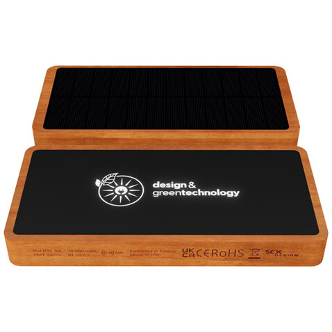SCX.design P32 Solar-Powerbank 10.000 mAh mit Leuchtlogo, holz bedrucken, Art.-Nr. 1PX12871 SCX.design P32 Solar-Powerbank 10.000 mAh mit Leuchtlogo, holz bedrucken, Art.-Nr. 1PX12871