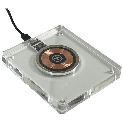 SCX.design W29 kabellose Ladestation 15W, transparent klar bedrucken, Art.-Nr. 1PX15201 SCX.design W29 kabellose Ladestation 15W, transparent klar bedrucken, Art.-Nr. 1PX15201