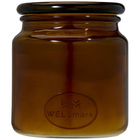 Wellmark Let's Get Cozy Duftkerze mit Zedernholzduft, 650 g, amber heather bedrucken, Art.-Nr. 11324011 Wellmark Let's Get Cozy Duftkerze mit Zedernholzduft, 650 g, amber heather bedrucken, Art.-Nr. 11324011
