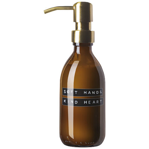 Wellmark Soft Hands Handlotion-Spender, 250 ml, amber heather bedrucken, Art.-Nr. 12630911 Wellmark Soft Hands Handlotion-Spender, 250 ml, amber heather bedrucken, Art.-Nr. 12630911