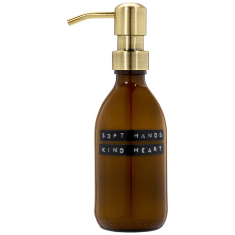 Wellmark Soft Hands Handlotion-Spender, 250 ml, amber heather bedrucken, Art.-Nr. 12630911 Wellmark Soft Hands Handlotion-Spender, 250 ml, amber heather bedrucken, Art.-Nr. 12630911