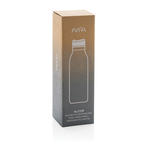 Avira Alcor 600ml Wasserflasche aus RCS rec. Stainless-Steel navy blau bedrucken, Art.-Nr. P438.065 Avira Alcor 600ml Wasserflasche aus RCS rec. Stainless-Steel navy blau bedrucken, Art.-Nr. P438.065
