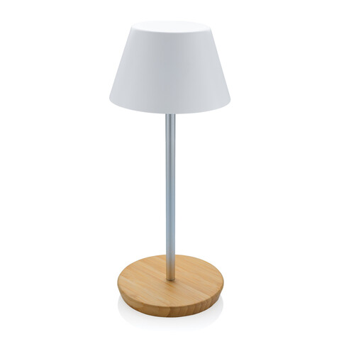 Pure Glow USB-Tischleuchte aus RCS recyceltem Kunststoff weiß bedrucken, Art.-Nr. P513.283 Pure Glow USB-Tischleuchte aus RCS recyceltem Kunststoff weiß bedrucken, Art.-Nr. P513.283