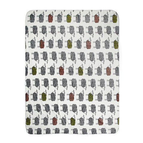 VINGA Sheep Decke aus GRS recyceltem PET weiß bedrucken, Art.-Nr. 453100 VINGA Sheep Decke aus GRS recyceltem PET weiß bedrucken, Art.-Nr. 453100