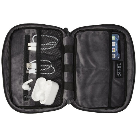 Rise Organizer-Tasche GRS Recycelt, schwarz bedrucken, Art.-Nr. 12069890 Rise Organizer-Tasche GRS Recycelt, schwarz bedrucken, Art.-Nr. 12069890