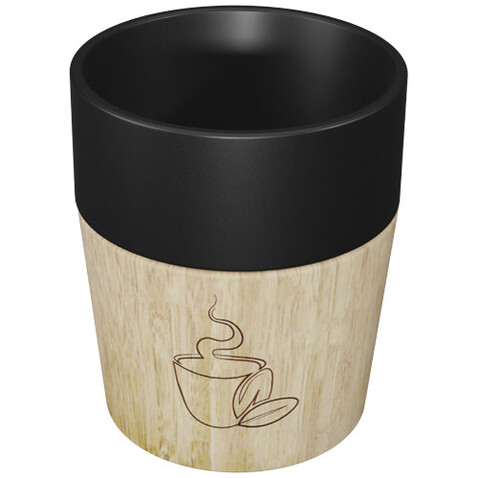 SCX.design D06 4-teiliges magnetisches Keramik-Kaffeebecher-Set, schwarz bedrucken, Art.-Nr. 1PX08790 SCX.design D06 4-teiliges magnetisches Keramik-Kaffeebecher-Set, schwarz bedrucken, Art.-Nr. 1PX08790