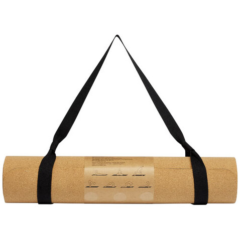 Trikona Kork Yogamatte, natural bedrucken, Art.-Nr. 12703206 Trikona Kork Yogamatte, natural bedrucken, Art.-Nr. 12703206
