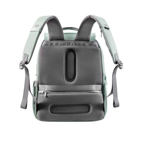 Soft Daypack Minze, grau bedrucken, Art.-Nr. P705.987