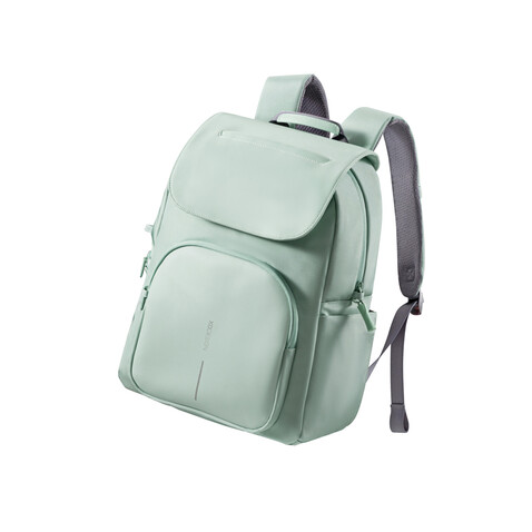 Soft Daypack Minze, grau bedrucken, Art.-Nr. P705.987