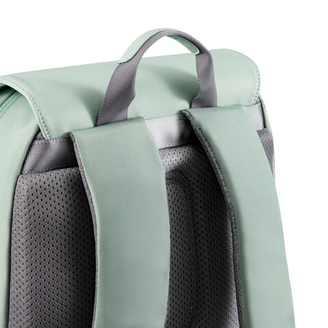 Soft Daypack Minze, grau bedrucken, Art.-Nr. P705.987