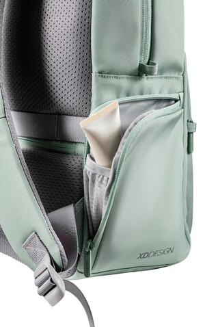 Soft Daypack Minze, grau bedrucken, Art.-Nr. P705.987