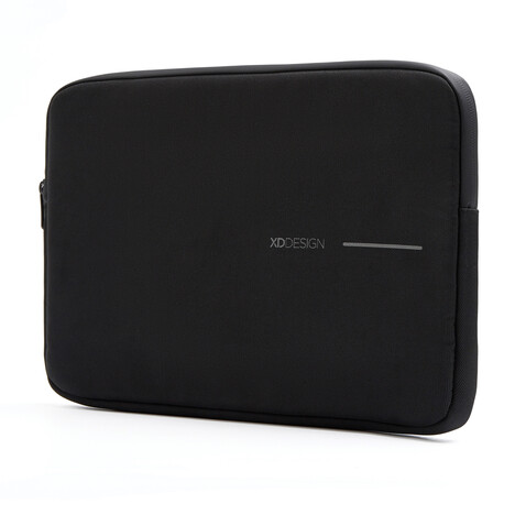XD Design 14" Laptop Sleeve schwarz, grau bedrucken, Art.-Nr. P706.201