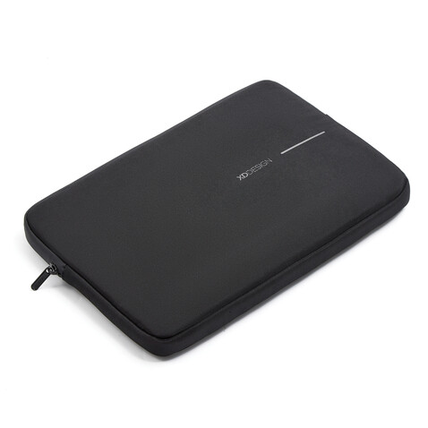 XD Design 14" Laptop Sleeve schwarz, grau bedrucken, Art.-Nr. P706.201