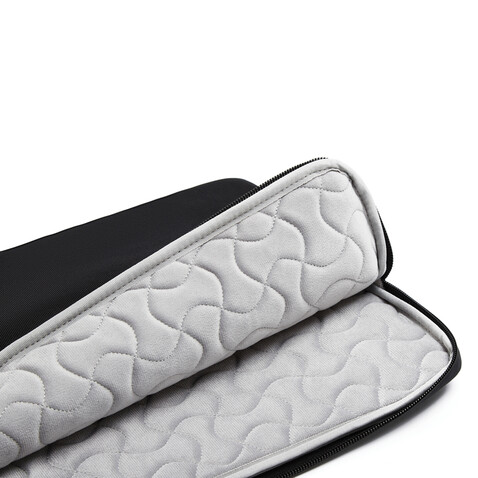 XD Design 14" Laptop Sleeve schwarz, grau bedrucken, Art.-Nr. P706.201