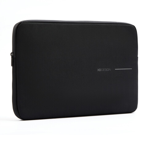 XD Design 16" Laptop Sleeve schwarz, grau bedrucken, Art.-Nr. P706.211