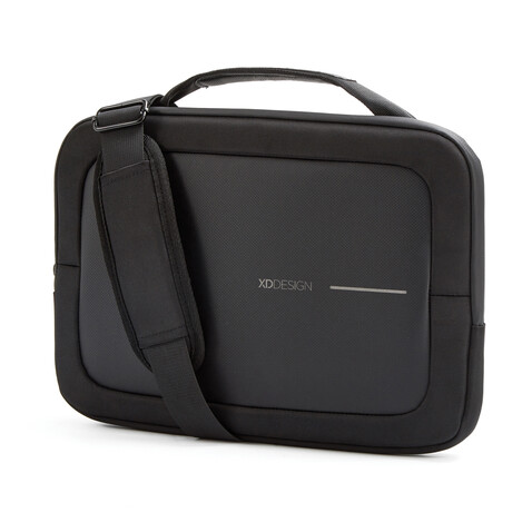 XD Design 14" Laptop Tasche schwarz, grau bedrucken, Art.-Nr. P706.221 XD Design 14" Laptop Tasche schwarz, grau bedrucken, Art.-Nr. P706.221