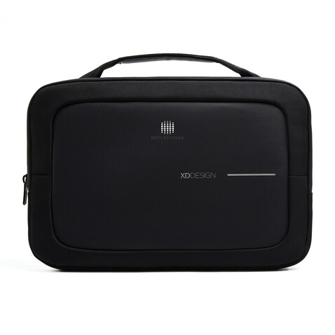 XD Design 14" Laptop Tasche schwarz, grau bedrucken, Art.-Nr. P706.221 XD Design 14" Laptop Tasche schwarz, grau bedrucken, Art.-Nr. P706.221