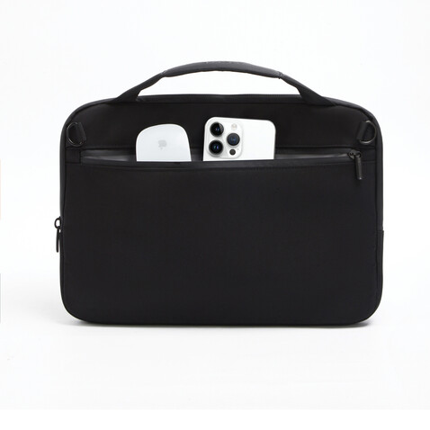XD Design 16" Laptop Tasche schwarz, grau bedrucken, Art.-Nr. P706.231