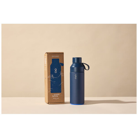 Ocean Bottle 500 ml vakuumisolierte Flasche, Ocean Blue2 bedrucken, Art.-Nr. 10075151