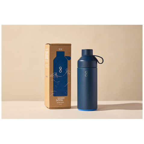 Big Ocean Bottle 1 L vakuumisolierte Flasche, Ocean Blue2 bedrucken, Art.-Nr. 10075351