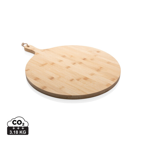 Ukiyo rundes Bambus-Serviertablett braun bedrucken, Art.-Nr. P261.029