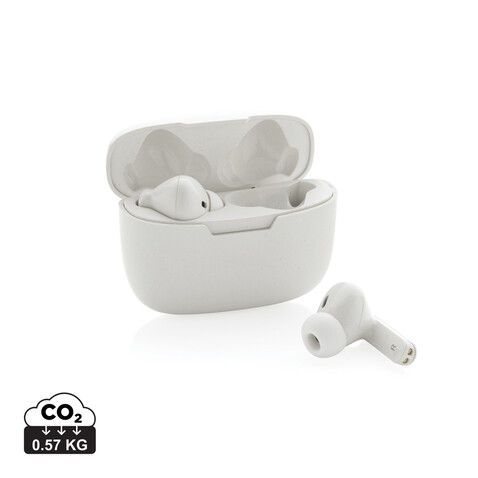 Liberty Pro TWS-Ohrhörer aus recyceltem RCS-ABS weiß bedrucken, Art.-Nr. P329.583 Liberty Pro TWS-Ohrhörer aus recyceltem RCS-ABS weiß bedrucken, Art.-Nr. P329.583