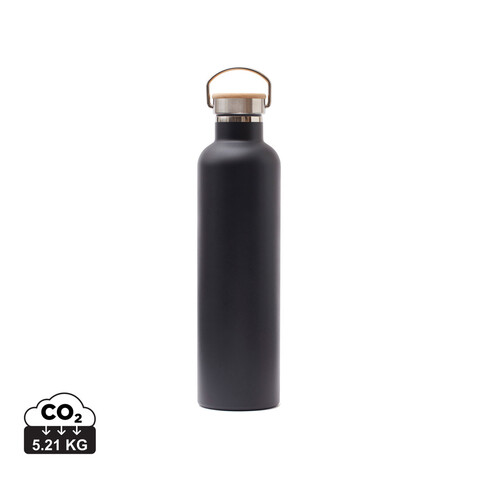 VINGA Miles Thermosflasche 1000 ml schwarz bedrucken, Art.-Nr. 5058 VINGA Miles Thermosflasche 1000 ml schwarz bedrucken, Art.-Nr. 5058