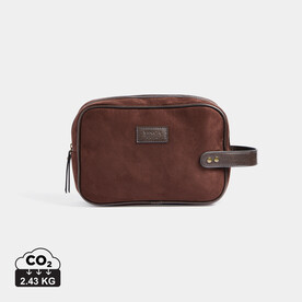 VINGA Hunton Kosmetiktasche braun bedrucken, Art.-Nr. 526019