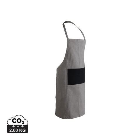 Ukiyo Aware™ 280gr rCotton Deluxe Schürze schwarz bedrucken, Art.-Nr. P262.111