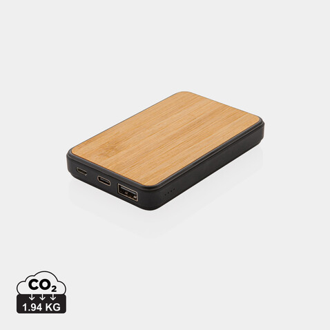 5.000mAh Powerbank aus RCS recyceltem Kunststoff braun bedrucken, Art.-Nr. P322.379 5.000mAh Powerbank aus RCS recyceltem Kunststoff braun bedrucken, Art.-Nr. P322.379