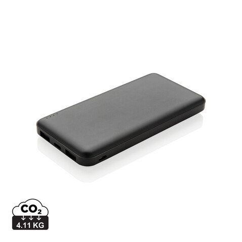 High Density 10.000 mAh Pocket Powerbank schwarz bedrucken, Art.-Nr. P324.791 High Density 10.000 mAh Pocket Powerbank schwarz bedrucken, Art.-Nr. P324.791