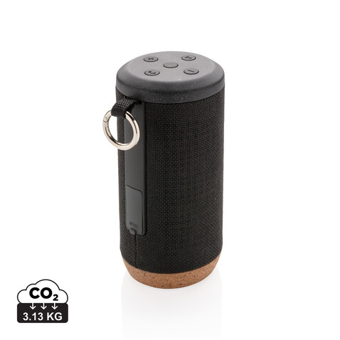 Baia 10W kabelloser Lautsprecher schwarz bedrucken, Art.-Nr. P328.351 Baia 10W kabelloser Lautsprecher schwarz bedrucken, Art.-Nr. P328.351