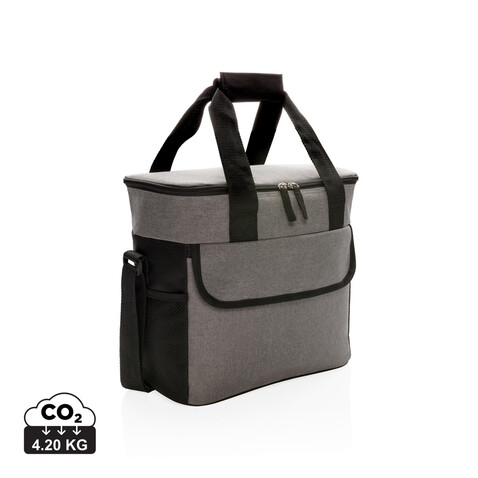 Große Kühltasche grau, schwarz bedrucken, Art.-Nr. P422.152 Große Kühltasche grau, schwarz bedrucken, Art.-Nr. P422.152