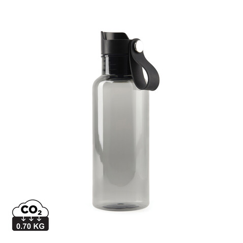 VINGA Balti 600ml Flasche aus RCS recyceltem PET schwarz bedrucken, Art.-Nr. V433001 VINGA Balti 600ml Flasche aus RCS recyceltem PET schwarz bedrucken, Art.-Nr. V433001