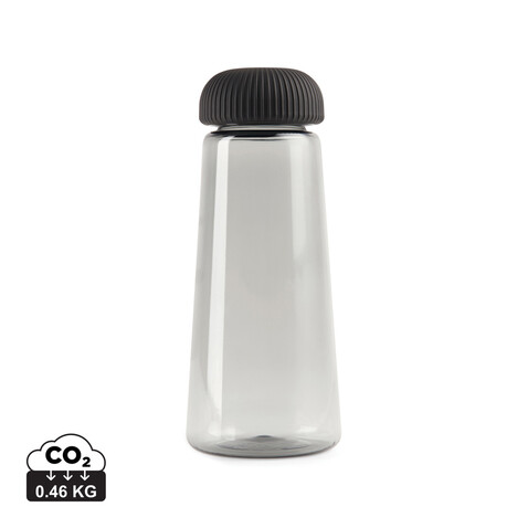 VINGA Erie 575ml Flasche aus RCS recyceltem PET schwarz bedrucken, Art.-Nr. V433021