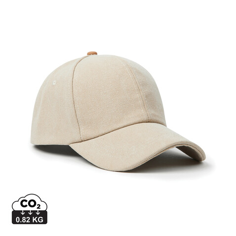 VINGA Bosler AWARE™ Canvas-Kappe beige bedrucken, Art.-Nr. V453039 VINGA Bosler AWARE™ Canvas-Kappe beige bedrucken, Art.-Nr. V453039