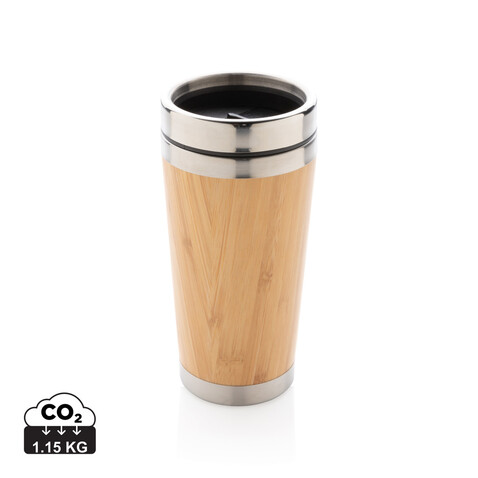 Bambus-Becher braun bedrucken, Art.-Nr. P432.309 Bambus-Becher braun bedrucken, Art.-Nr. P432.309