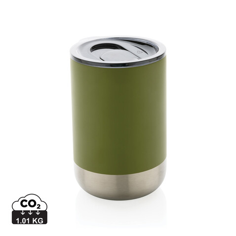 RCS recycelter Stainless Steel Becher grün bedrucken, Art.-Nr. P433.067 RCS recycelter Stainless Steel Becher grün bedrucken, Art.-Nr. P433.067